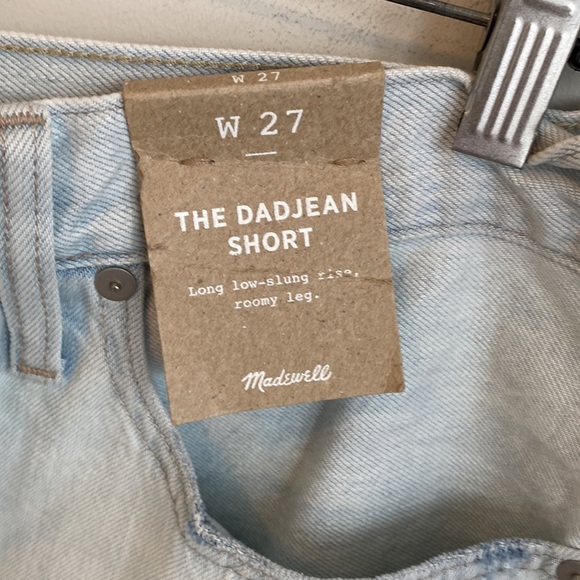 Madewell The Dadjean Denim Shorts - Picture 4 of 8